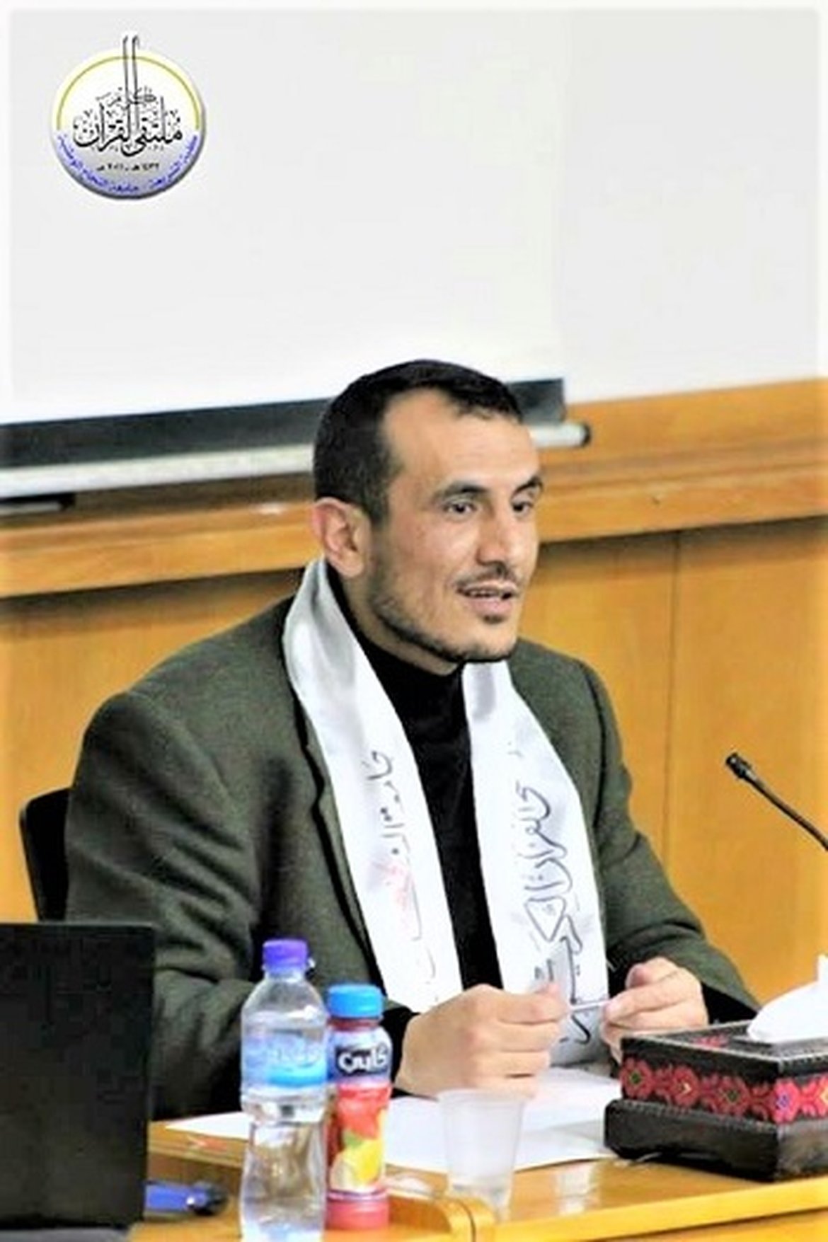 د. منتصر الأسمر أحد المشرفين بالورشة
